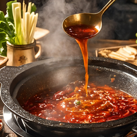 Assaisonnement pour fondue chinoise Weixiaoer, huile végétale épicée, base pour fondue chinoise, 500 g, format familial, huile claire, assaisonnement pour fondue chinoise A105