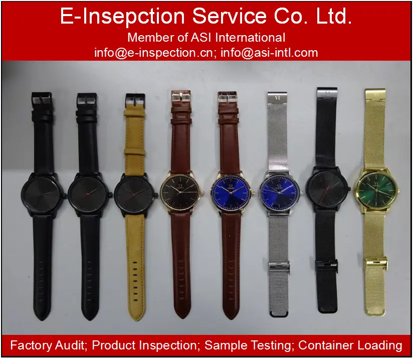 Jam tangan pintar Tiongkok Shenzhen Huizhou jam inspeksi kualitas pra-pengiriman layanan inspeksi akhir