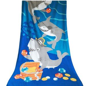 Vente en gros de serviettes de plage personnalisées en coton 100% avec impression numérique - Product Image 1