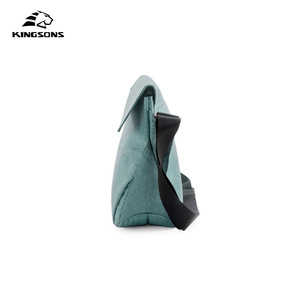 Kingsons Women's Messenger Bag Green Water Resistant Casual Crossbody Bag Everyday Use - Product Image 1