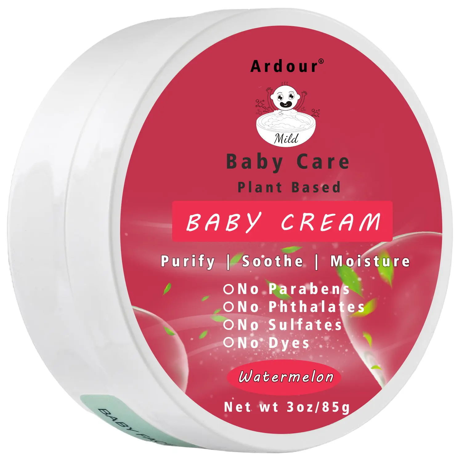 Watermelon Baby Cream Lotion For Babies Kids Children Newborn Infants Gentle For Baby Body And Face Skin Care Butter Balm
