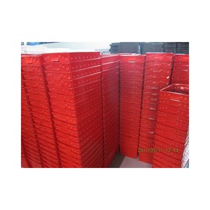 Factory Direct Rigidity Easy Clean Vegetable Box Plastic Crate Multifunctional