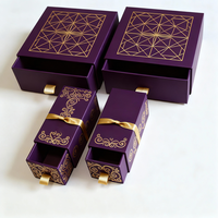 Boîte d'emballage de parfum personnalisée, boîtes en papier cosmétique pour huile de parfum, flacons en verre vides avec boîte et flacon