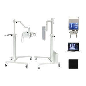 Máquina de raio <span class=keywords><strong>X</strong></span> digital móvel portátil para o equipamento de testes veterinários do hospital 5kW animal - Product Image 2