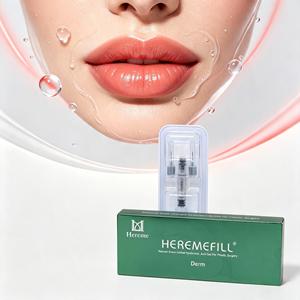 OEM Private Label HEREMEFILL Derm Cross Linked Hyaluronic Acid Dermal Filler <span class=keywords><strong>Lip</strong></span> Augmentation Injectable HA Filler - Product Image 1