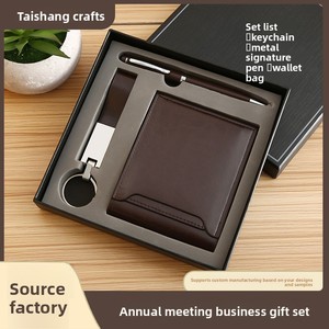 Set Regalo Aziendale Personalizzabile con Porta Biglietti da Visita, Penna per Firme, Portachiavi e Portafoglio per la Festa degli <span class=keywords><strong>Insegnanti</strong></span> - Vendita all'Ingrosso - Product Image 6