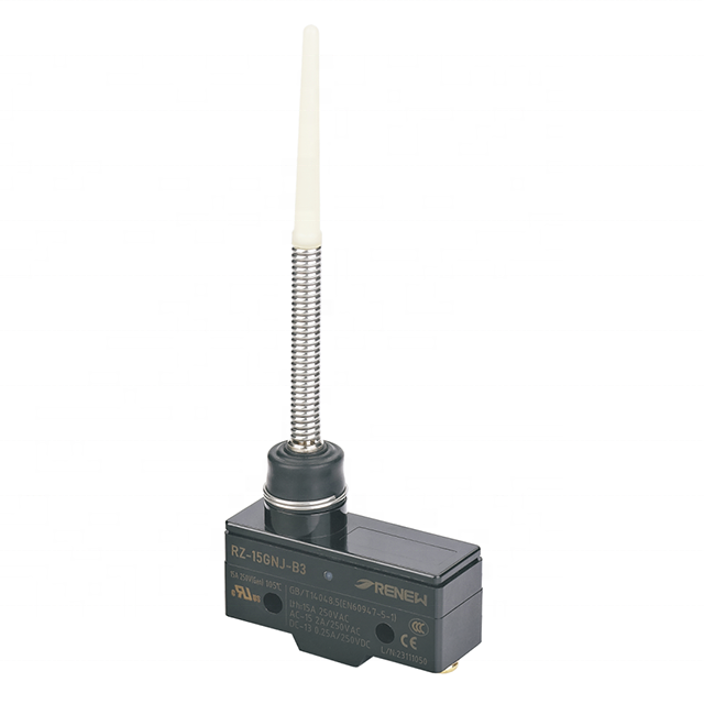 Precision Micro Switches RZ-15GNJ-B3 SPDT/SPST Basic General Purpose Switch with Flexible Rod Coil Wobble Limit Switch