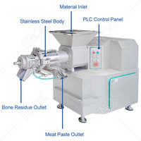 Machine à désosser la viande de bœuf en acier inoxydable HNOC, petite machine à désosser les cuisses de poulet