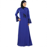 Abaya pour femmes, design personnalisable, taille plus, vêtements musulmans traditionnels