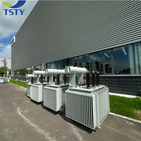 Transformador de Aceite Trifásico de Alta Eficiencia TSTY, 33kV 5MVA, Bobinado de Cobre, Arabia Saudita