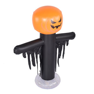Grand ballon gonflable personnalisé de modèle de <span class=keywords><strong>citrouille</strong></span> en PVC de publicité extérieure pour Halloween Portable alimenté par batterie livré avec sac - Product Image 2