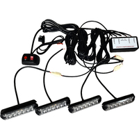 12V/24V LED-Scheinwerfer Stroboskop-Lichtsets mit Ein-Schalter-Bedienung für Autos & LKWs Nachrüst-Xenonlampen