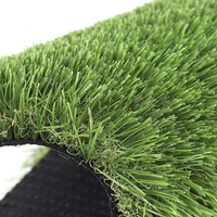 Gazon artificiel paysager personnalisé 40mm 45mm 50mm, tapis de gazon réaliste, résistant aux intempéries avec protection UV, pour jardin