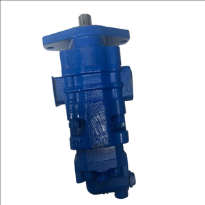 Repuestos Hidráulicos para Cargadoras: Bomba Hidráulica de Triple Engranaje con Eje Recto de Hierro Fundido Azul al por Mayor - Product Image 5