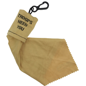 מטלית ניקוי רב פעמית למשקפיים ממיקרופייבר עם מחזיק מפתחות ונרתיק נייד - Product Image 6