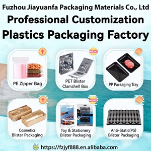 Hình dạng tùy chỉnh ba lần bao bì hộp chip Vỉ thẻ đóng gói bóng golf đánh dấu nhựa edgefold trượt bao bì thẻ vỉ - Product Image 6