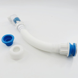 Tuyau <span class=keywords><strong>de</strong></span> vidange flexible 1 1/4 pouces x 32mm, <span class=keywords><strong>siphon</strong></span>/piège à odeurs pour lavabo - Product Image 1