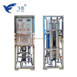 500LPH 1000LPH Chinese full automatic ro drinking purified soda water maker machine price /mini mineral water plant
