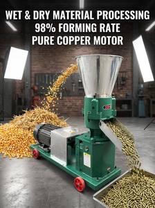 Moulin à granulés d'aliments pour animaux à haute efficacité, machine de traitement des grains et de la paille pour usage agricole - Product Image 5