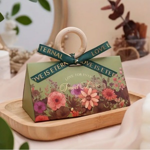 Caja de Regalo Portátil de Diseño Personalizado para Fiestas de Cumpleaños y Bodas, Caja de Embalaje para Dulces y Chocolates - Product Image 5