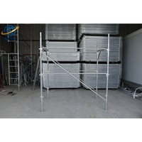 Système de garde-corps de sécurité modulaire en acier pour travaux de plâtrage extérieur et peinture murale, accessoires de cadre d'échafaudage