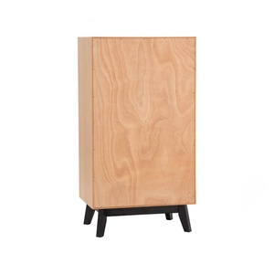 Timeless Ash Veneer MALTON 5 Drawer Dresser Tall Bedroom Chest of Drawers for Modern Home Storage and Room Organization - Product Image 6