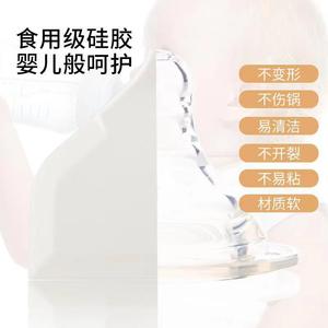 Juego de espátulas de silicona para wok, 2 piezas, antiadherentes, resistentes al calor, para sartén, utensilios de cocina para tamagoyaki - Product Image 3