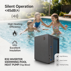 Bomba <span class=keywords><strong>de</strong></span> Calor para Piscina <span class=keywords><strong>de</strong></span> 36kw R32 DC Inverter <span class=keywords><strong>con</strong></span> WIFI, <span class=keywords><strong>Calentador</strong></span> <span class=keywords><strong>de</strong></span> Agua para Spa - Product Image 2