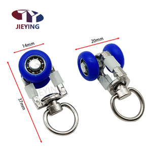 Jieying Rèm theo dõi ròng rọc thông minh Rèm điện phụ kiện theo dõi Rèm hướng dẫn im lặng ròng rọc con lăn - Product Image 3