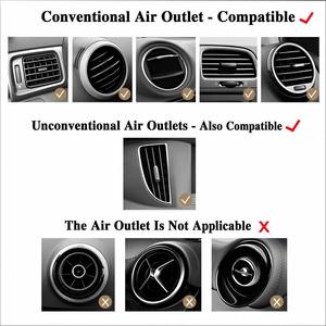 Soporte Universal Giratorio de 360 Grados para Teléfono Móvil, con Clip para Rejilla de Ventilación de Coche, para Navegación GPS con Manos Libres - Product Image 4