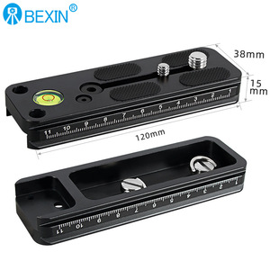 ขายึดกล้อง BEXIN ขนาด 120 มม. อลูมิเนียมอัลลอยด์ แบบปลดเร็ว อะแดปเตอร์ Arca-Swiss สำหรับเลนส์ - Product Image 1