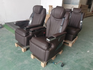 เบาะรถยนต์หรูหรา Dingkong Hiace Vito รุ่น VIP พร้อมระบบระบายอากาศ Aero วัสดุหนัง PU |   ผู้ผลิตแบบ OEM ตามสั่ง - Product Image 3