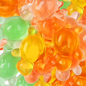 Fabricante Chino de Caramelos al por Mayor a Granel Caramelos Blandos de Sabores de Frutas Mixtas con 50% de Contenido de Jugo Caramelos Blandos con Forma de Animales de Dibujos Animados - Product Image 2