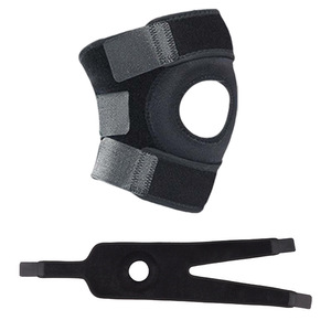 Rodillera sin Estabilizador Lateral, Transpirable, Ajustable, Antideslizante, <span class=keywords><strong>de</strong></span> Nailon y Algodón Grueso, Soporte para <span class=keywords><strong>Rodilla</strong></span> para Ejercicio y Alivio del <span class=keywords><strong>Dolor</strong></span> - Product Image 1