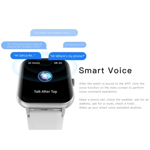 Buena calidad 1,83 pulgadas pantalla táctil AI voz Frecuencia Cardíaca/presión arterial/monitoreo del sueño Smartwatch - Product Image 2