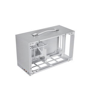 K101 MESH Wit Zwart ITX MATX Kleine Gaming Computerkast <span class=keywords><strong>M</strong></span>-ATX/ITX Mid-Tower Staal met Zijpaneelvenster - Product Image 2