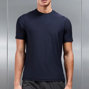เสื้อยืดออกกำลังกายผู้ชาย ผ้าซับเหงื่อ ระบายอากาศดี ทรงโอเวอร์ไซส์ สпорต ใส่เล่นกีฬากลางแจ้ง  รับสกรีนโลโก้และผ้าตามสั่ง - Product Image 5