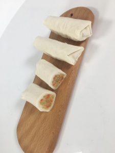 Rouleaux de printemps <span class=keywords><strong>surgelés</strong></span> IQF, en-cas croustillants en pâte, vente en gros pour la restauration et les restaurants - Product Image 3