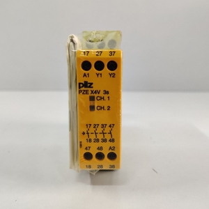 Relais de sécurité fixe PLC New Pze X4v 3/24VDC 4N/O pour produit sous garantie - Product Image 1