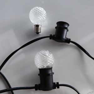 <span class=keywords><strong>Luces</strong></span> de Cadena de Bolas de Cristal LED para Exteriores, Decoración Navideña para Jardín, Impermeables, 5 m, Estilo Burbuja Estrella - Product Image 3