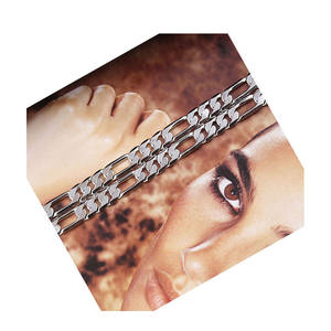 BMz 2025 <span class=keywords><strong>2</strong></span> साल की गारंटी! 48*0.5 सेमी 99.9% शुद्ध सफेद सोने की आईपी प्लेटिंग आभूषण 18k सफेद सोना - Product Image 4