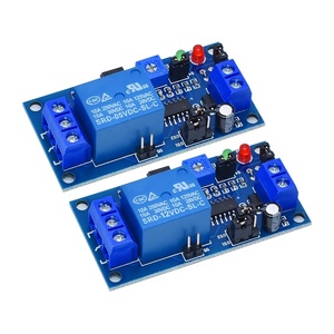 Módulo de Relé de Retardo por Tiempo con Interruptor de Activación Tipo Normalmente Abierto DC 5V 9V 12V, Placa de Temporización de Circuito, Interruptor de Activación - Product Image 1