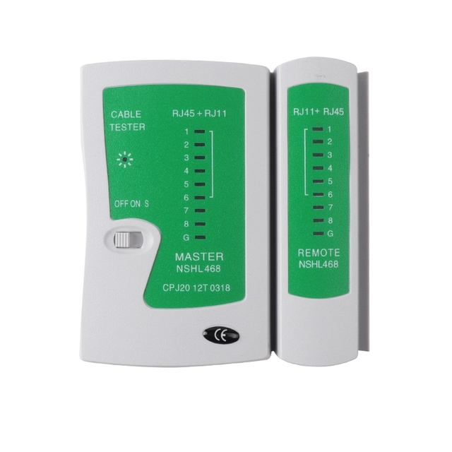 Cable Tester Rj45 Network Poe Rj45  Rj45 Rj12 Rj11 Coax Cable Wire Test Lan Tester