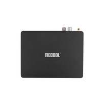 Boîtier TV Android 4K Amlogic S905X Quad Core 4 Go 64 Go Android 9 DVB T2/S2/C 5G sans fil avec garantie d'un an