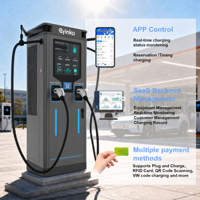 Nouvelle station de recharge rapide intelligente DC 60 kW pour véhicules électriques, chargeur commercial pour véhicules électriques, CCS2, Chademo, RFID, OCPP