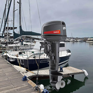 Hochwertiger 25-PS-2-Takt-Außenbordmotorbootmotor Neuer und zugelassener Benzin kraftstoff typ - Product Image 5