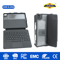 Étui Folio Clavier Anti-Chute Durable pour iPad A16 avec Coins Renforcés - Housse Anti-Rayures pour Utilisation Scolaire