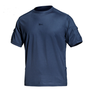 Camiseta Táctica Ligera y Transpirable de Manga Corta con Cuello Redondo para Hombre, de Secado Rápido, Estilo Waffle, para Senderismo y Actividades al Aire Libre, DFT02, Venta al Por Mayor - Product Image 2