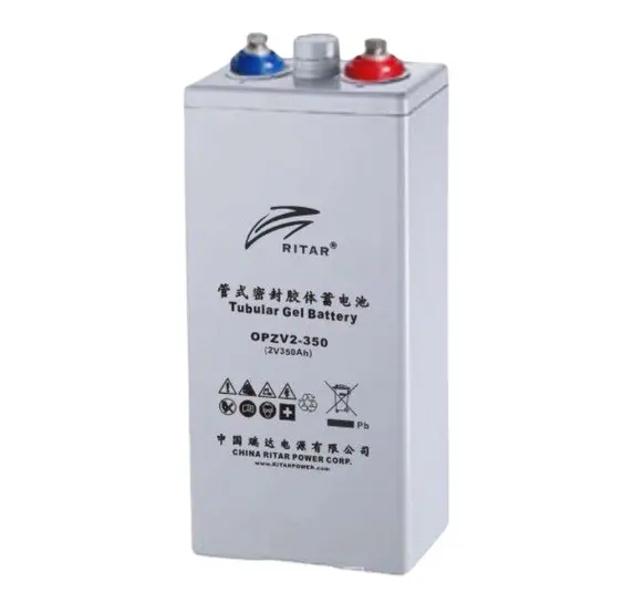 RITAR Batterie 2v 350AH OPZV2-350 röhrenförmige Gel wartungsfreie Batterie