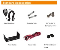 TYT TH-9800D Quad Band 50W Lintas Band Mobile, Tranceiver Seluler 10M/6M/2M/70CM, Radio Dua Arah A + B Dual Band